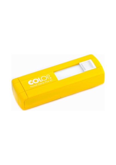Colop Cep30 Kaşe Sarı Kasa Siyah Keçe - 18 x 47 MM