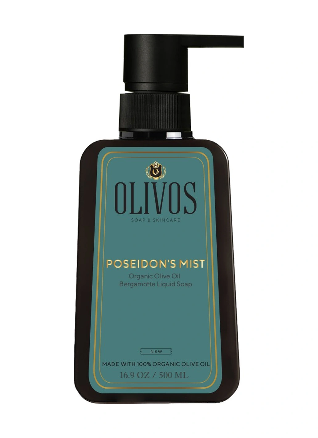 %100 Doğal Zeytinyağlı Bergamot Kokulu Sıvı El Sabun Yoğun Nemlendirici Arındırıcı Bitkisel 500 Ml