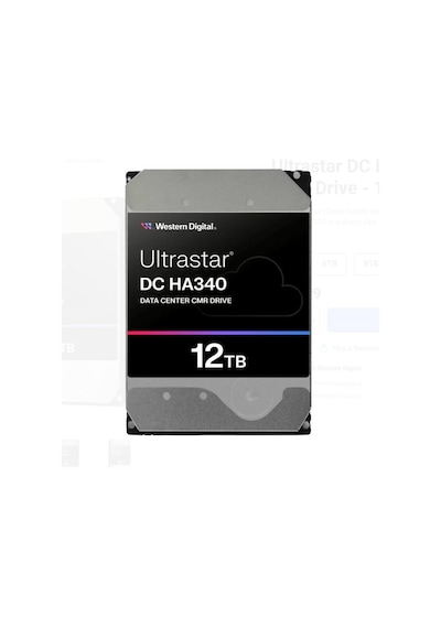 Wd Ultrastar 3.5 İnc 12 Tb 7200rpm 512mb Ha340 0b47061 Wus721212ble604 Sabit Disk 5 Yıl Garantili