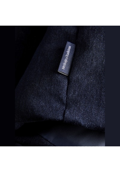 Jack & Jones Erkek Nakis Detayli Kapüsonlu Yaka Puffer Mont - Oxford - 12298745 Sky Captain