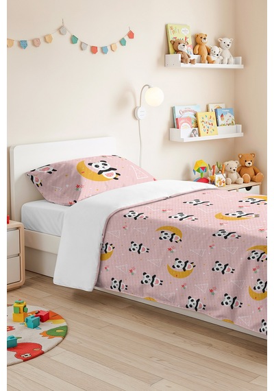 Evimde Bambaşka Panda Pembe Pastel Kız Çocuk Pike Takımı-ay Yıldızlı Siyah Sarı Bebek Odası Yatak Örtüsü-160x220 CM Evimde Bambaşka Panda Pembe Pastel Kız Çocuk Pike Takımı-ay Yıldızlı Siyah Sarı Bebek Odası Yatak Örtüsü-160x220 CM