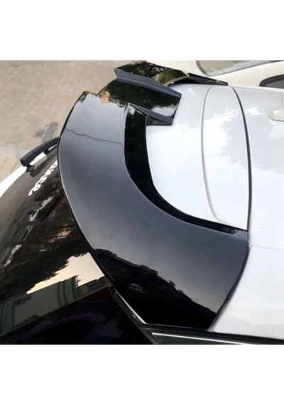 Opel Astra K Abarth Spoiler Piano Black Abs Plastik 2015-2018