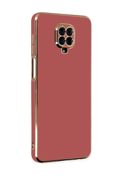 Xiaomi Redmi Note 9 Pro Uyumlu Kılıf Volet Silikon - Kırmızı