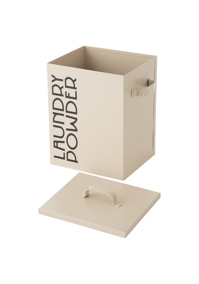 Mudo Home Roma Deterjanlık Mat Bej 18x15x23