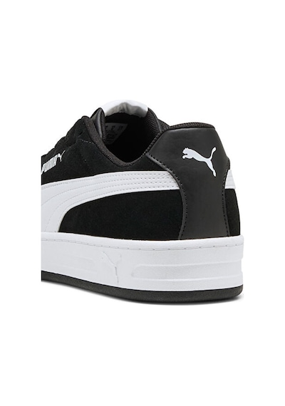 Puma Court Classıc Clean Sd Unisex Günlük Ayakkabı 40268001 Siyah