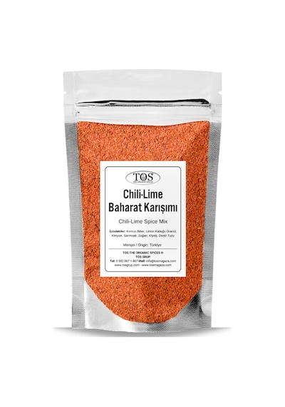 Tos The Organic Spices Chili-lime Baharat Karışımı 100 G