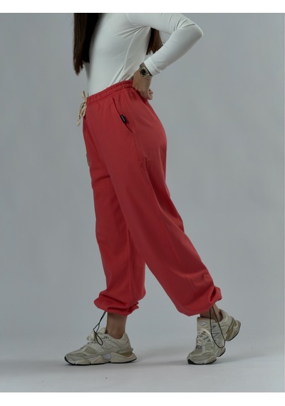 Cocopelli Paça Ayarlamalı Regular Kiremit Kadın Jogger Pantolon Coc3488