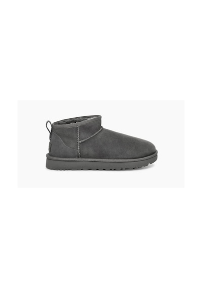 Bot Kadın 1116109 Ugg W Classıc Ultra Mını Grey Grı Gri