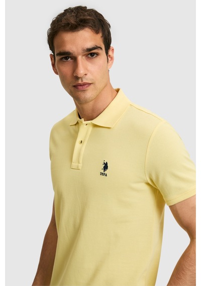 U.S. Polo Assn. U.s. Polo Assn. Erkek Açık Sarı Tişört Basic 50322304-vr004 Acık Sarı