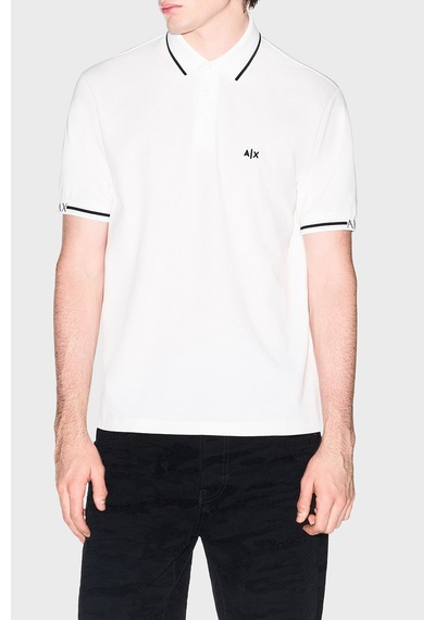 Armani Exchange Erkek Polo Xm002356 Af13026 U0009 Beyaz Beyaz