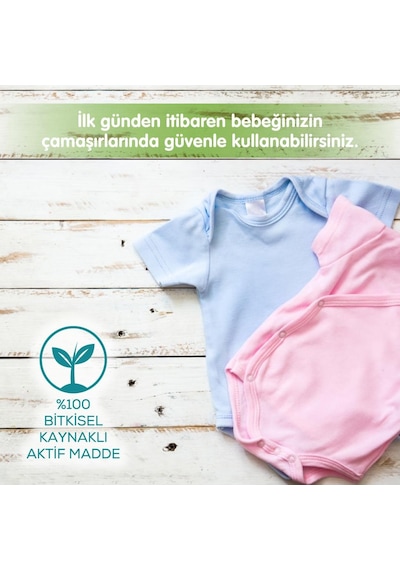 Life by Fakir Bitkisel Bazlı Konsantre Bebek Çamaşır Yumuşatıcısı 60 Yıkama 1500 ML