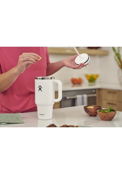 Hydro Flask Pipetli Termos Bardak 1.18 Lt Whıte
