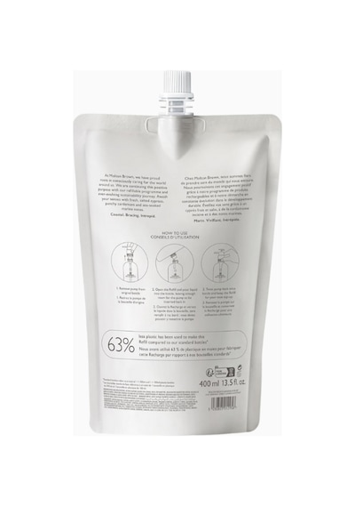 Molton Brown Coastal Cypress & Sea Fennel Sıvı El Sabunu Yedek 400ml, Tüm Cilt Tipleri Için