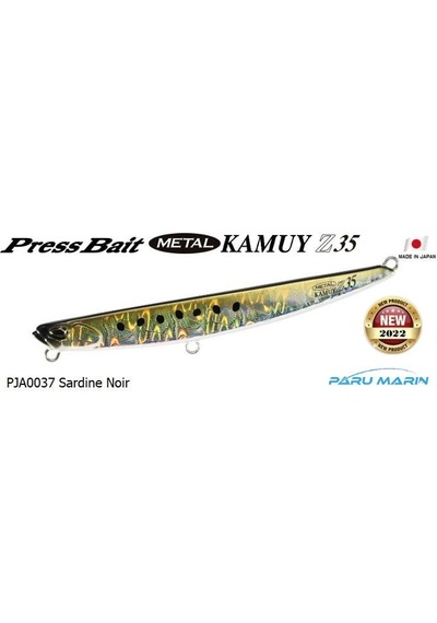 Duo Press Bait Metal Kamuy 35gr. PJA0037 Sardine Noir