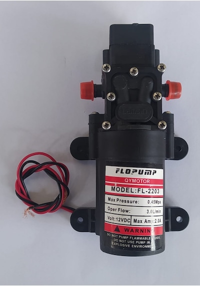 Akülü Şarzlı İlaçlama Motoru Tek Motor 12 V