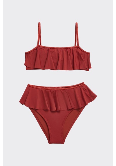 Panço Moeva Kız Çocuk Kırmızı Bikini 15238885