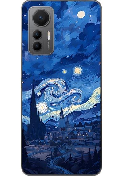 Xiaomi Mi 12 Lite Uyumlu Şeffaf Kılıf Aesthetic 8 Tasarımlı