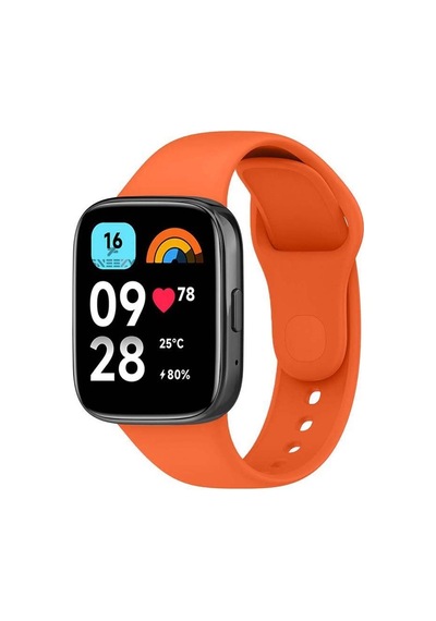 Sneezy Xiaomi Redmi Watch 3 Active Uyumlu Purelux Soft Silikon Kordon