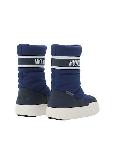F017 Blue Navy Bot Erkek 80d3440080 Moon Boot Jr Park Zip High Wp Lacivert