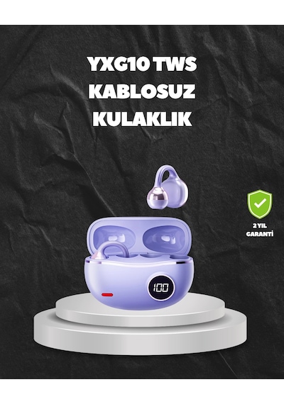 Yxg10 Tws Kablosuz Kulak İçi Elık Kemiği İletimli, Şık Ve Hafif
