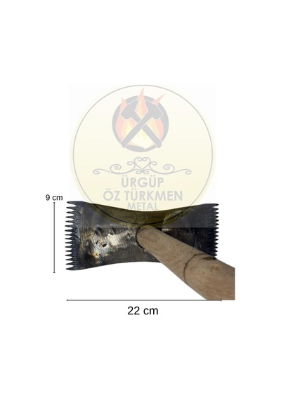 Taraklı Taş Yontma Orta Boy Çekiç Bahçe Tipi