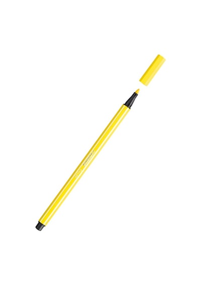 Stabilo Pen 68 Fineliner Kalem Floresan Sarı