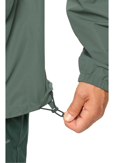 Jack Wolfskin 1111142 Stormy Point 2L Jkt M Yeşil Erkek Mont Yeşil