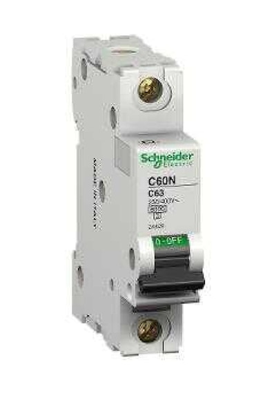 Schneider 24409 1-faz C-63A/6KA C60N Otomatik Sigorta