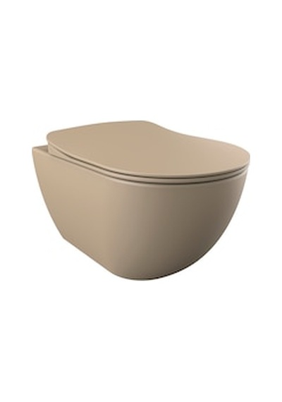Creavit FE320 Free Rim-Off  Asma Klozet Cappicino Mat
