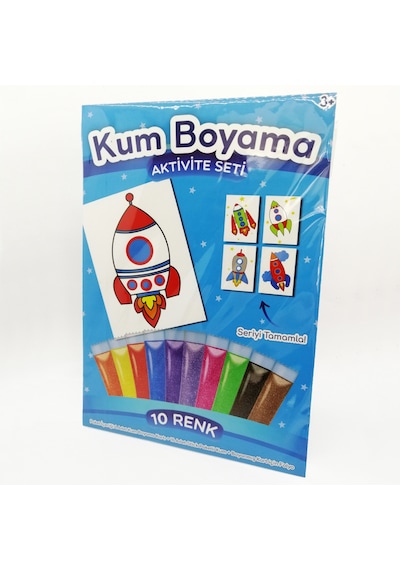 Loki Roket Kum Boyama Aktivite Seti