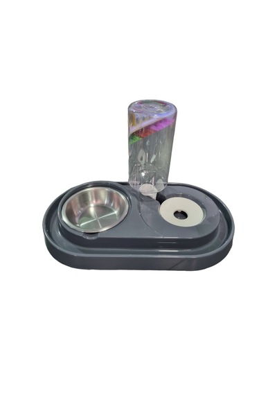 Aquahome Su Sebilli Çelik Mama Kabı 900 ML