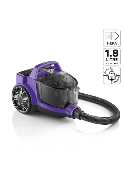 Arzum AR4070 Cleancompact Cyclone 890W HEPA Filtreli 1.8 litre Toz Torbasız Elektrikli Süpürge