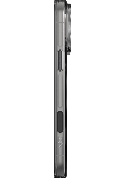 Apple Uyumlu iPhone 17 Pro Kılıf M-safe Şarj Özellikli O-ring Şeffaf Kajsa Trans Shield Serisi Kapak Şeffaf Şeffaf