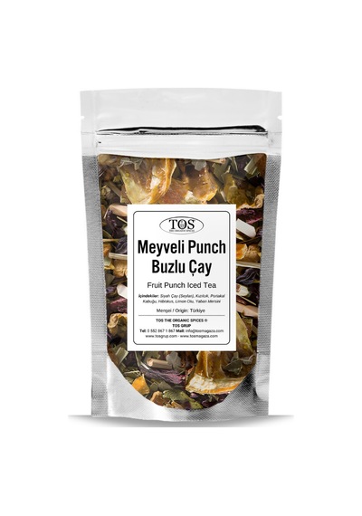 Tos The Organic Spices Meyveli Punch Buzlu Çay 40 G