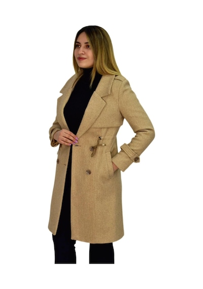Kadın Kaşe Kaban K3018 Bgl-st03285 001