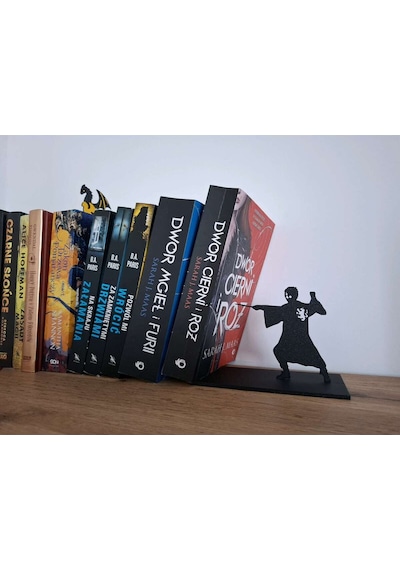Harry Potter Silüetli Plastik Kitap Tutucu Dekoratif Kitaplık Organizer