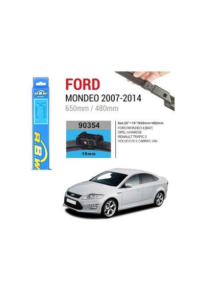 Ford Mondeo 4 Rbw Muz Silecek Takımı 2007-2014