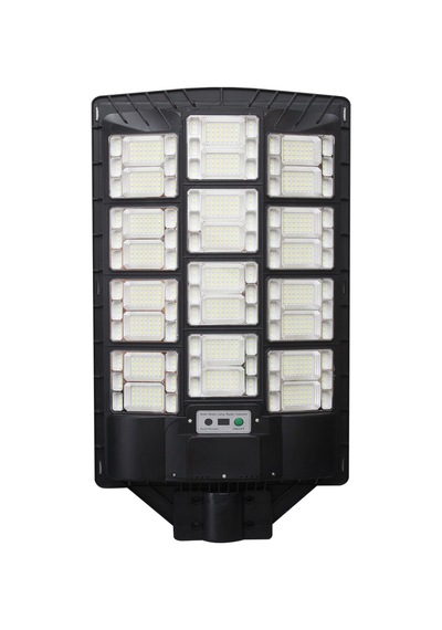 Noas Yl73 1200 S Mega 1200w Solar Sokak Armatürü Kumandalı 6500k Beyaz Işık Siyah