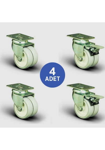 2 Adet ET01ZKC50 Oynak Tablalı + 2 Adet ET01ZKC50F Oynak