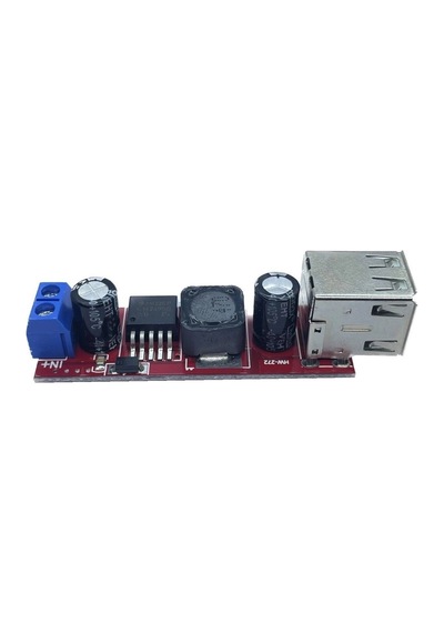 Lm2596 Dual 5v-3a Çift Usb Çıkışlı Voltaj Düşürücü Regülatör