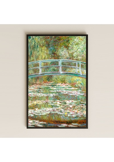 Japon Köprüsü Monet Pvc Tablo - Sanatsal Dekoratif Pvc Tablo