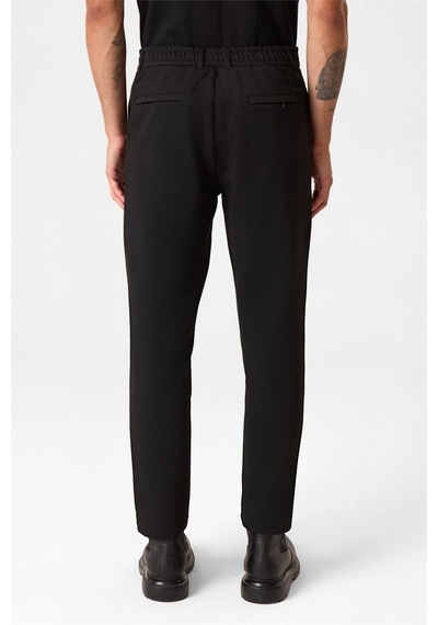 Back And Bond Regular Fit Diagonel Siyah Jogger Pantolon Çok Renkli