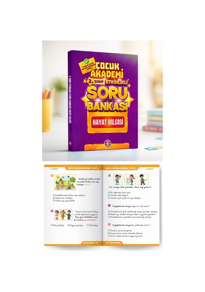 2. Sınıf Etkinlikli Soru Bankaları Tüm Seri