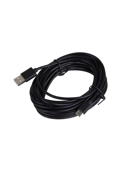 Cr70 5 Metre Usb-a'dan Type-c'ye Hızlı Şarj Ve Data Kablosu Ekstra Uzun, Dayanıklı Araç/güvenlik Kamerası Ve Ev Şarj Kablosu