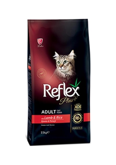 Reflex Plus Kuzu Ve Pirinçli Yetişkin Kedi Maması 15 Kg