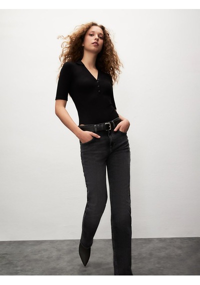 Ltb Lerana Straıght Jean Pantolon 010095170816007 55737 Koyu Gri
