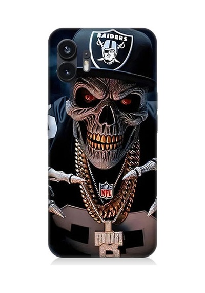 Nothing Phone 2 Karanlık Korsan Desenli Silikon Kılıf