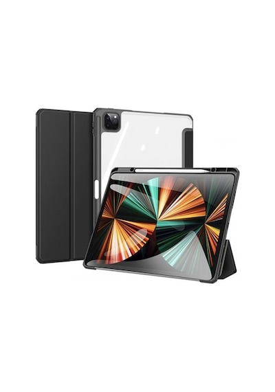Coofbe Standlı Kalem Yerli Mıknatıslı Arkası Şeffaf Apple Uyumlu iPad Pro 11 Tablet Kılıfı 2022-2021-2020-2018