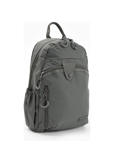 Baginn Unisex Sırt Çantası Paraşüt Kumaş Hafif Çok Cepli Yağmur İtici Kumaş 32 22 Cm 571 Collection Gri