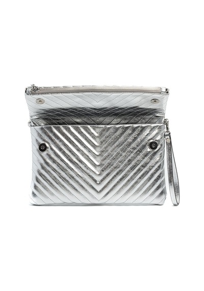 Silver Polo Sp1134 Kadın Portföy & Clutch Crash Gümüş-gümüş